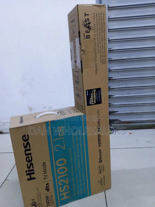 Hisense Hs2100 Soundbar Deep Sound - main view