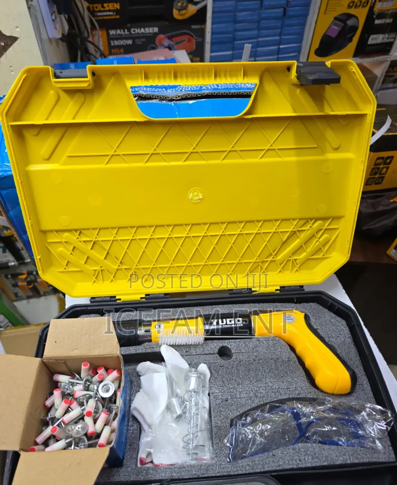 Pneumatic Concrete Nailer Gun Machine