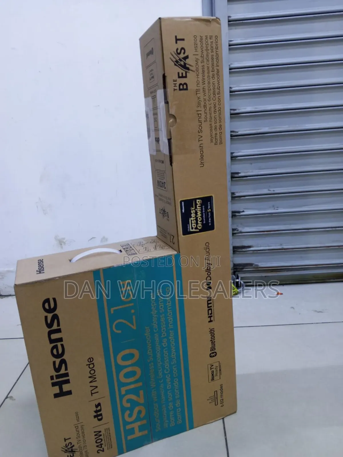 Hisense Hs2100 Soundbar Clear Voice
