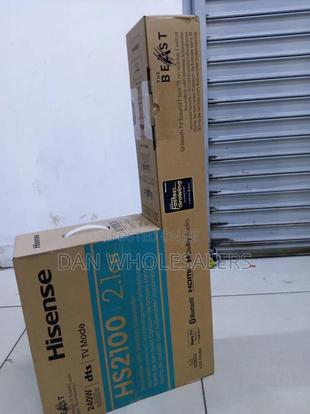 Hisense Hs2100 Soundbar Clear Voice