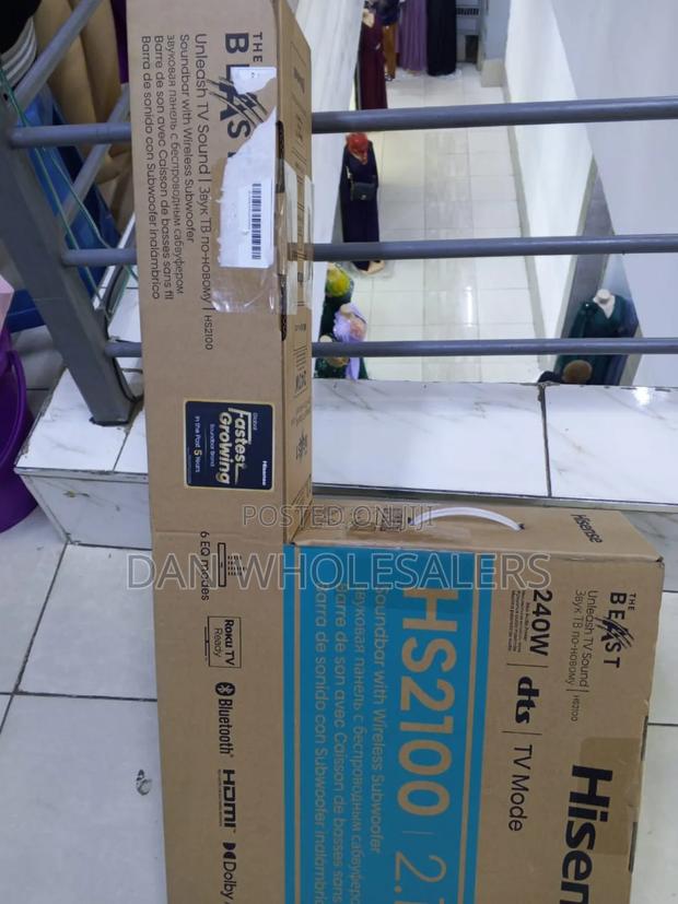 Hisense Hs2100 Soundbar Compact Design - main view