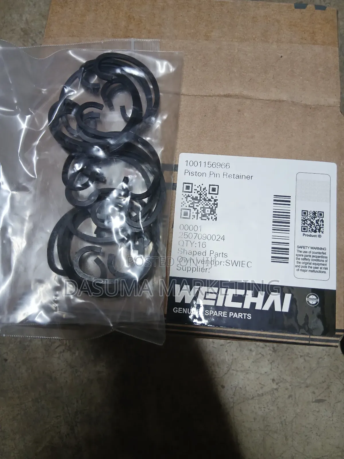 Weichai Piston Retainer