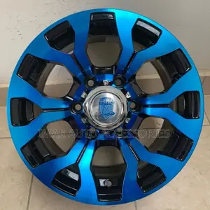 15-Inch Blue Stylish Rims – Unique, Modern Durable Wheels