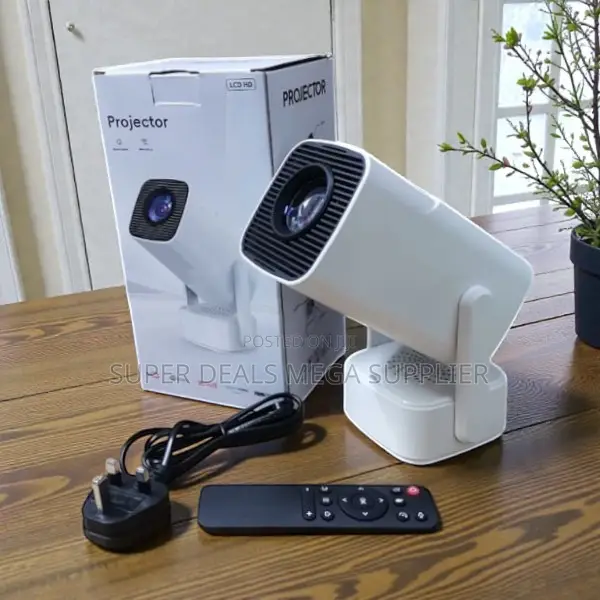 Hy800 18000 Lumens Portable Projector for Tv Pc Usb and Laptop Use