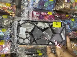 Xoxoo iPhone 12 Pro Geometric Diamond Shape Cover With Chrome Plating