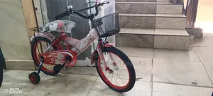 Size 16 Multicolored Kids Bike Suitable For Kids Age(4yrs-8)
