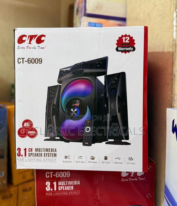 CTC 3.1 Chanel Speaker System - main view