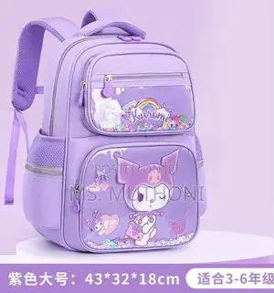 *High Quality Sanrio -Inspired Cute Cartoon School Bags