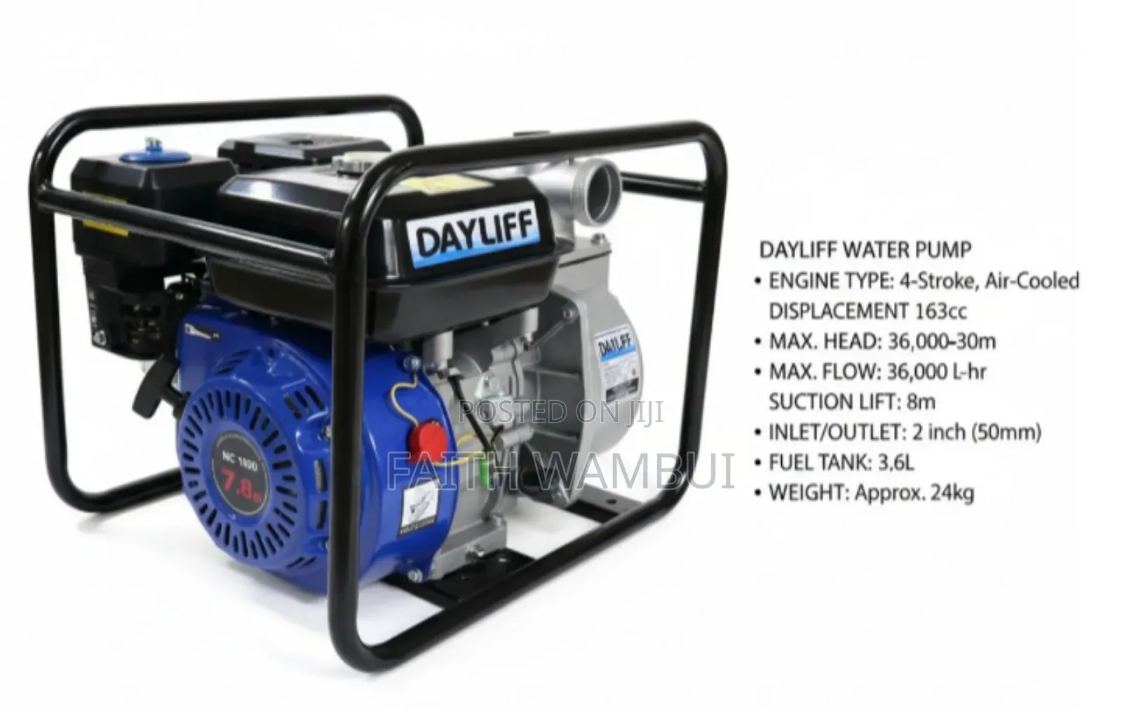 New Arrival 2 Inch Dayliff Water Pump/Water Pump 2 Inch