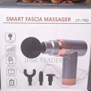Spa Sciences Smartgun Massage Gun, Pro Therapeutic With 4 Heads