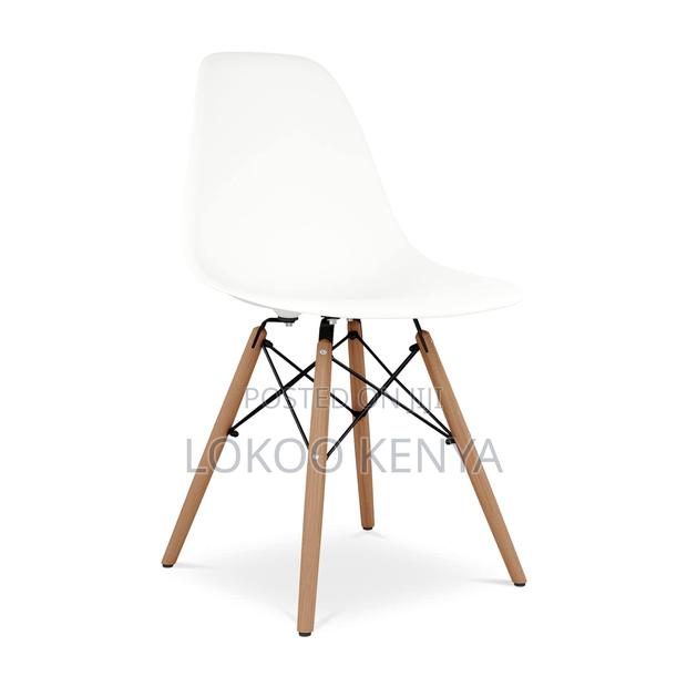 Dining Chair; Nordic Armless Non Padded Modern Eames Dining Chair - thumbnail 7