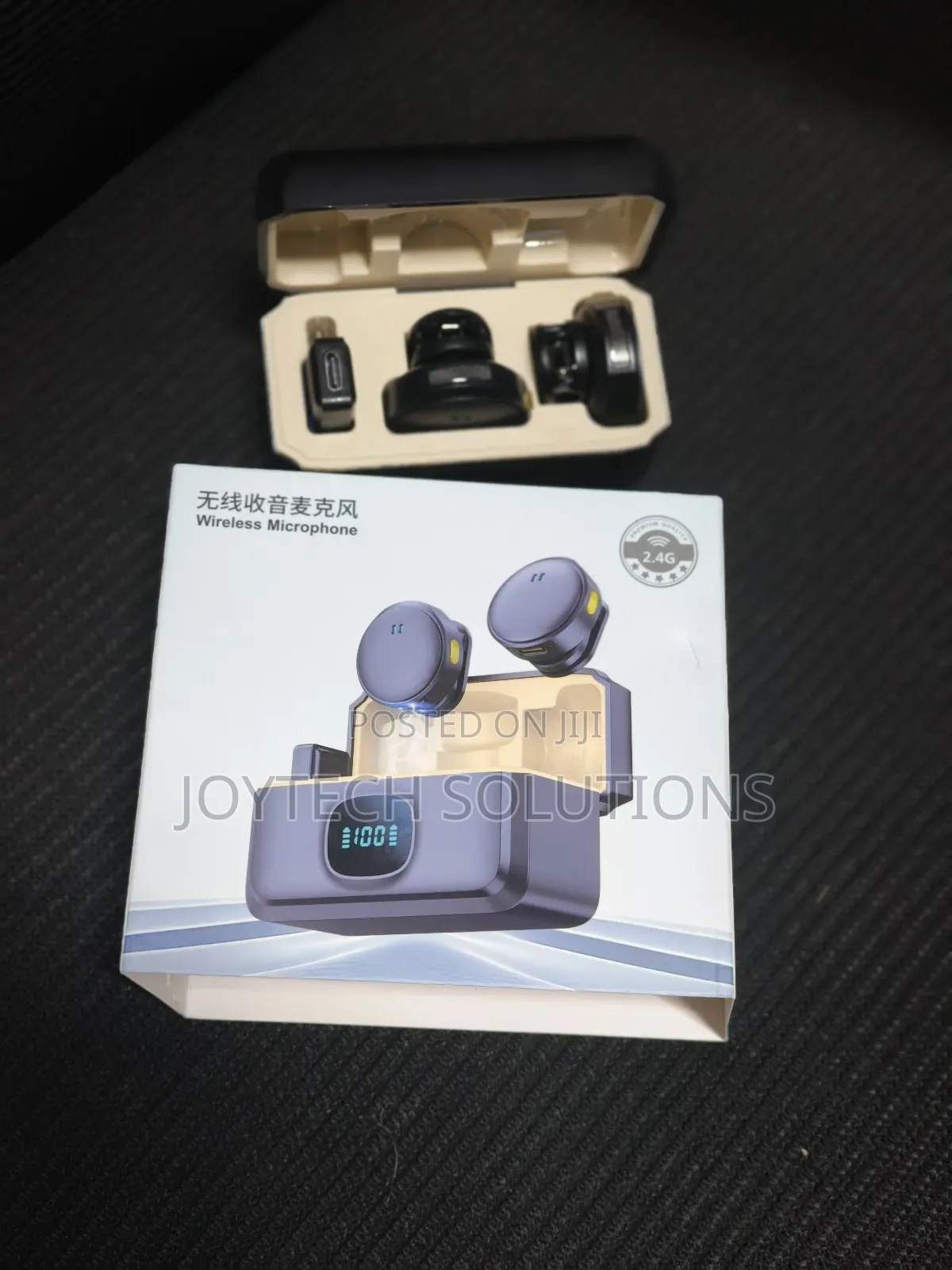 Magnetic Button Collar Microphone for Video Recording