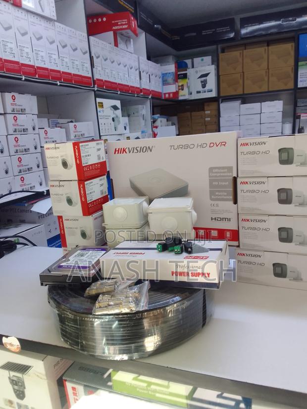 Hikvision 8pcs Hd CCTV Kit 1080p With 1tb HDD