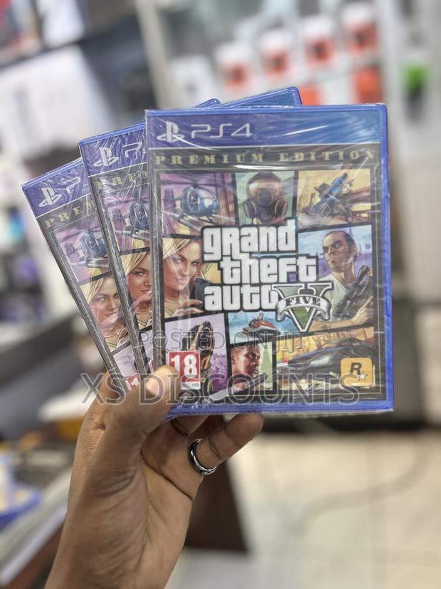 Grand Theft Auto v Ps4 - main view