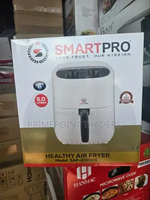 “Smart Pro Family-Size 5l Digital Air Fryer – Your All-in-One Kitchen
