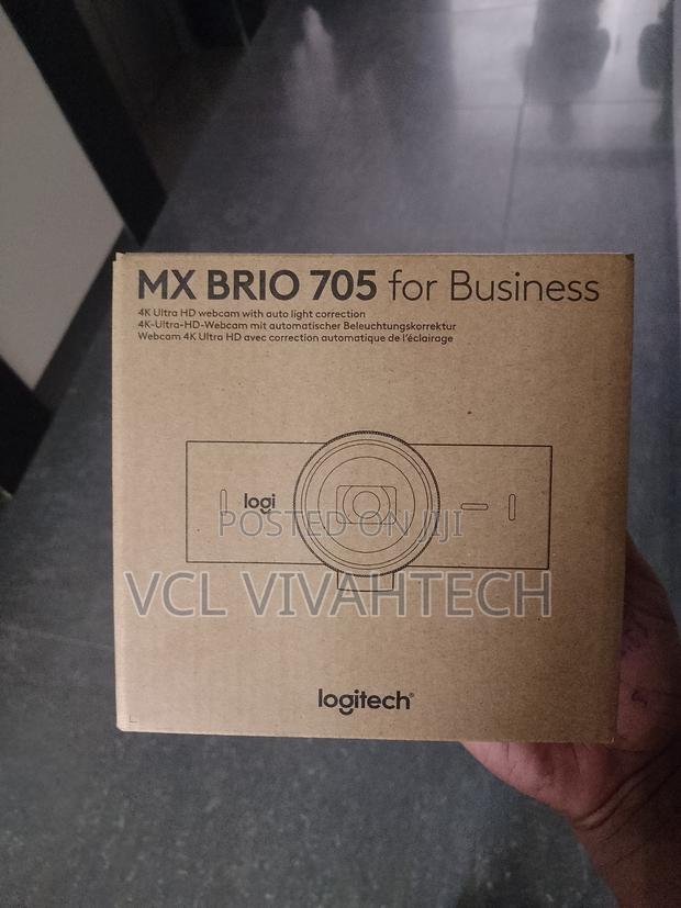 Logitecj Mx Brio 705 for Business Webcam