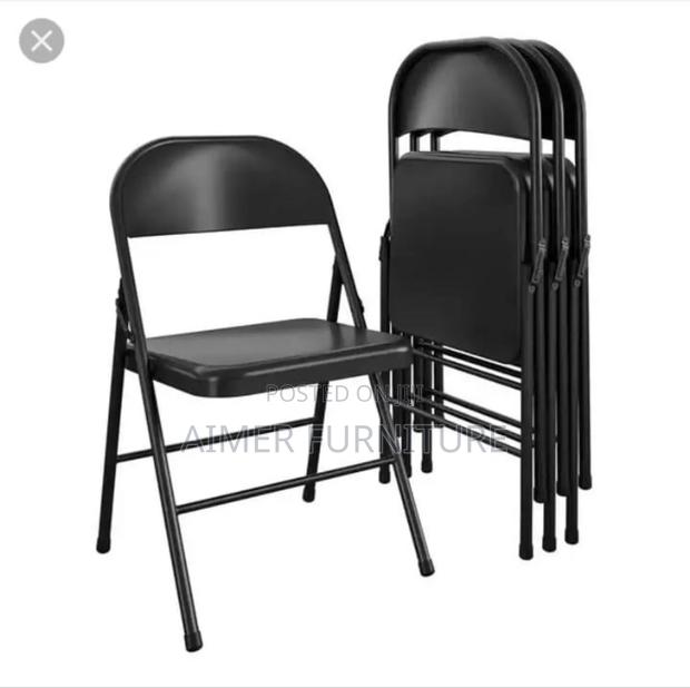 Black Foldable Studio Chairs