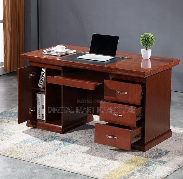 Red Mahogany 1.2 Meter Side Table - thumbnail 3