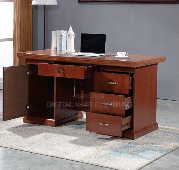 Red Mahogany 1.2 Meter Side Table - thumbnail 4
