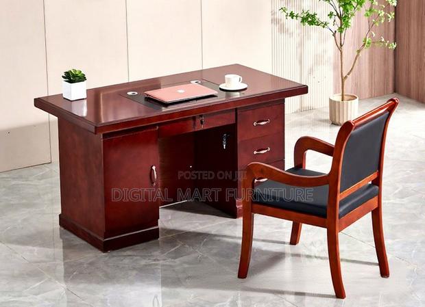 Red Mahogany 1.2 Meter Side Table - thumbnail 11