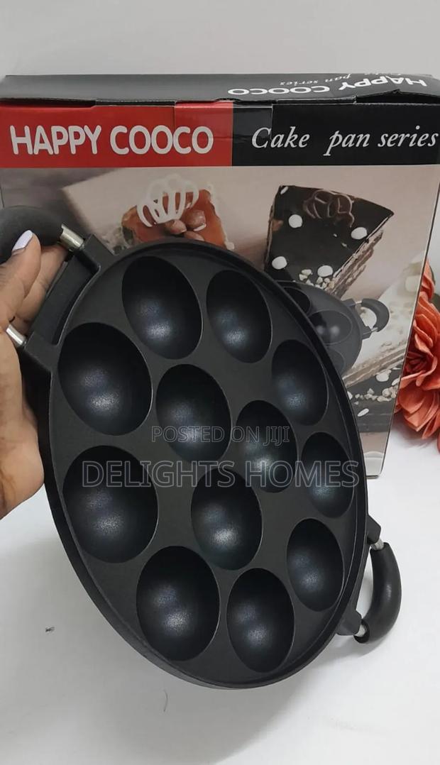 12holes Non Stick Round Vitumbua Maker _Alp