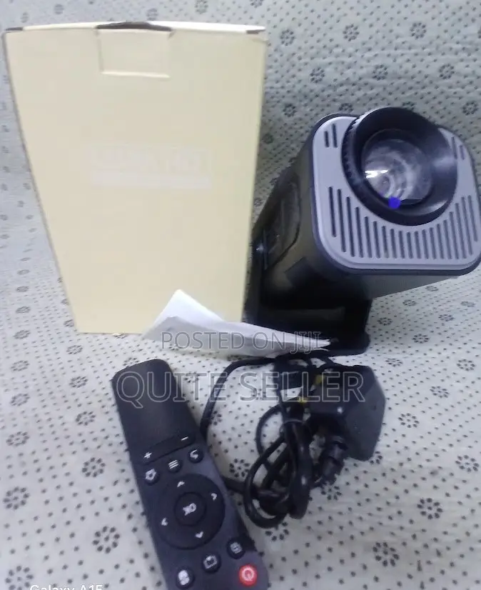 Portable Projector, Support Smart Proyector With Wifi and Bluetooth