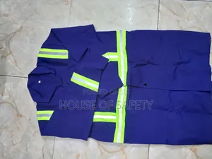 Dustcoat With Reflector on Sleeve