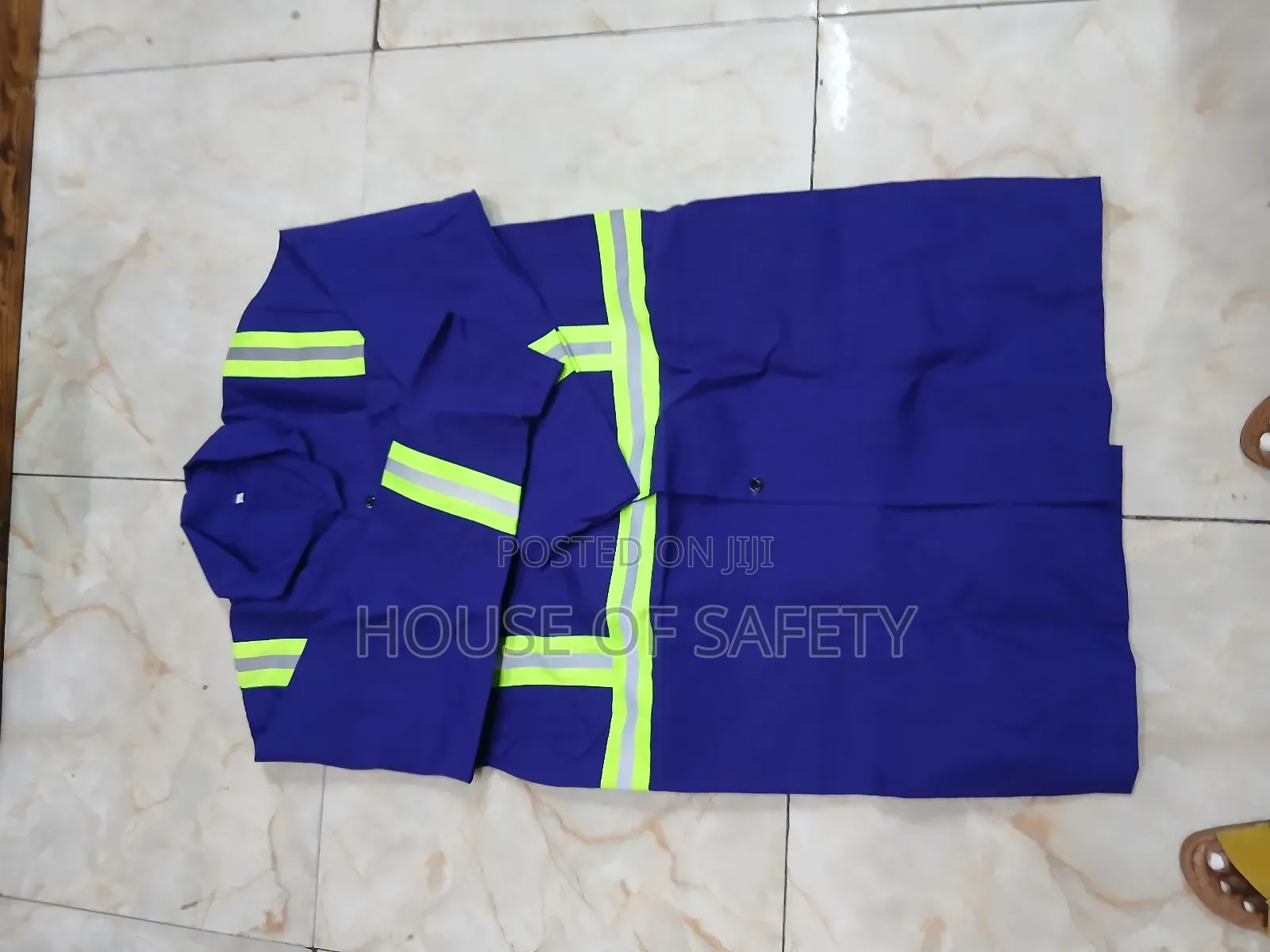 Lnose Fit Royal Blue Dustcoat in Kenya
