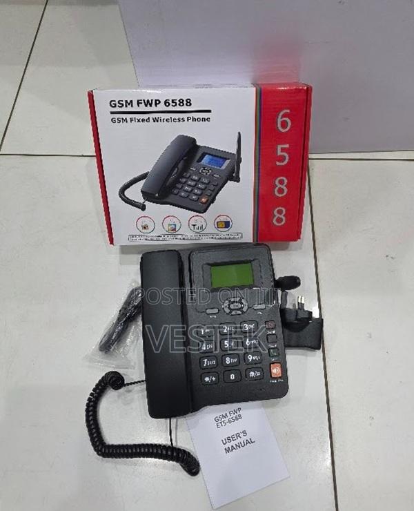 FWP Fixed Wireless Phones With Dual Sim Radio Fm Model 6588