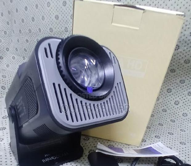 Hy320 Mini Projector, Portable Projector Support 1080p With Wifi - main view