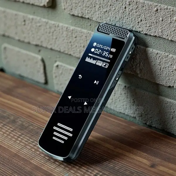 Digital Touch Screen Recorder With 268 HRS Recording and Loud Speaker