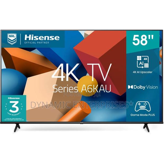 Hisense 58" Class A6 Series Uhd Smart Google Tv - main view