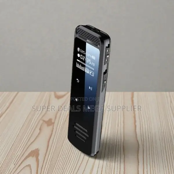 Touch Screen Voice Recorder With Accurate Recording and Built-in Mic