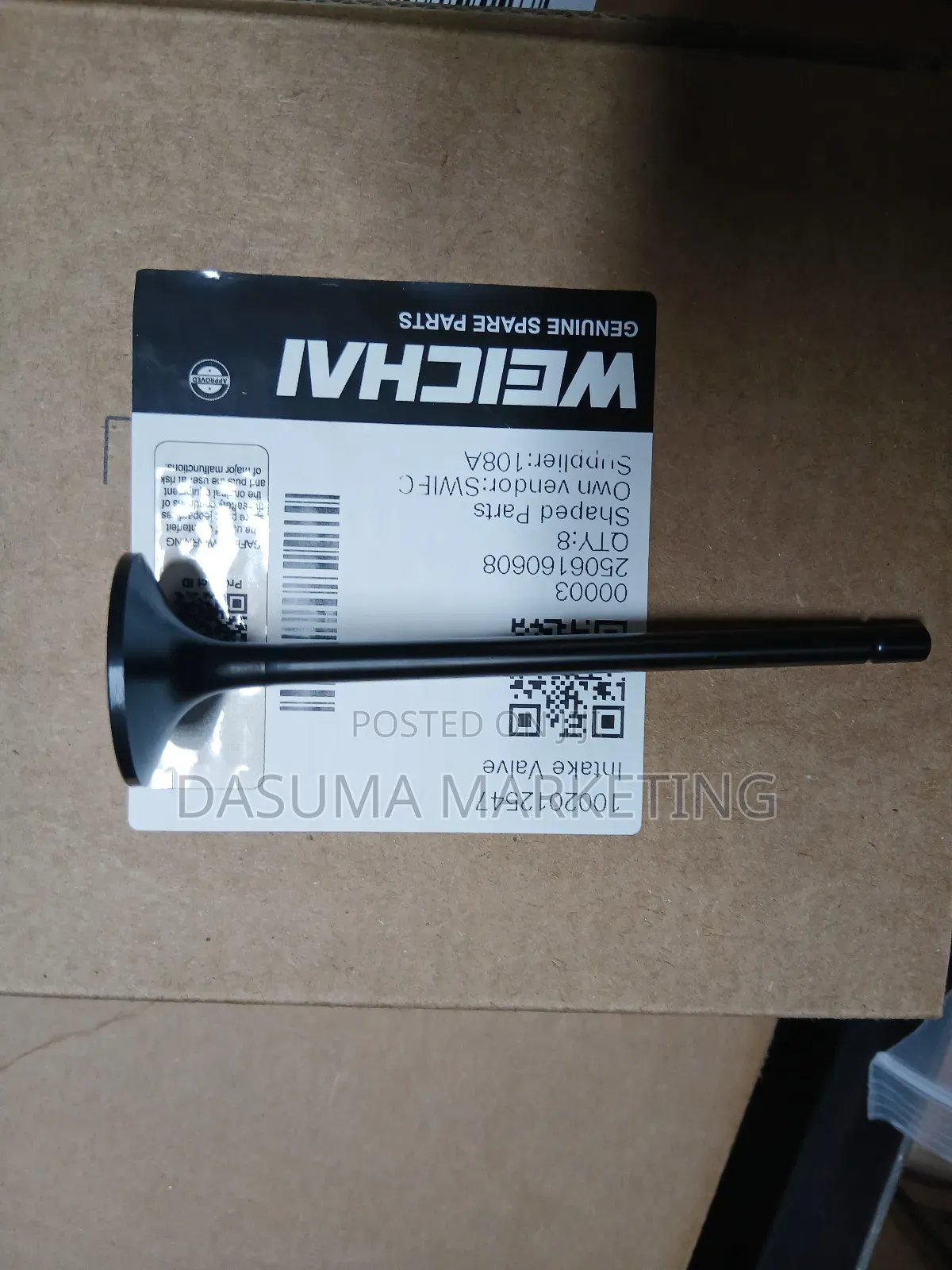 Weichai Intake Valve