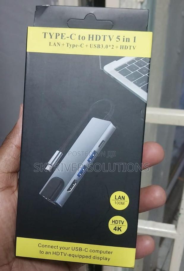 Type-c To Hdtv 5 In 1