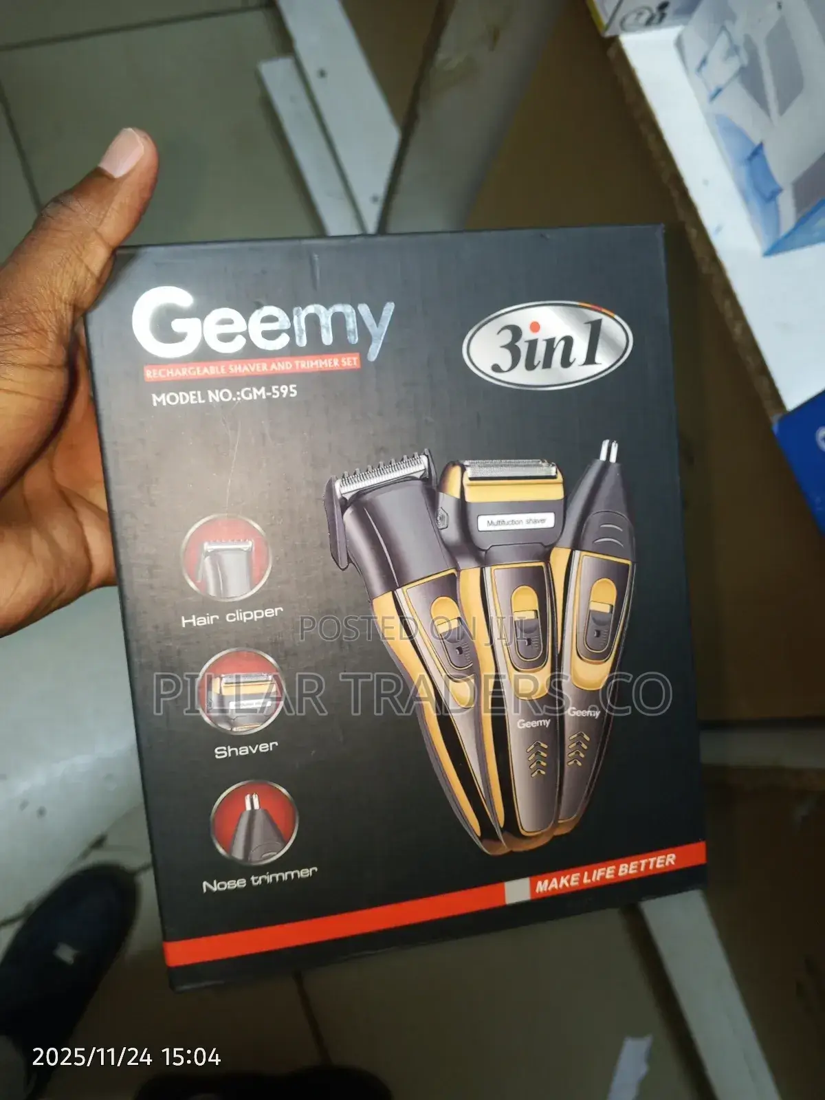 3in1 Geemy Shaver