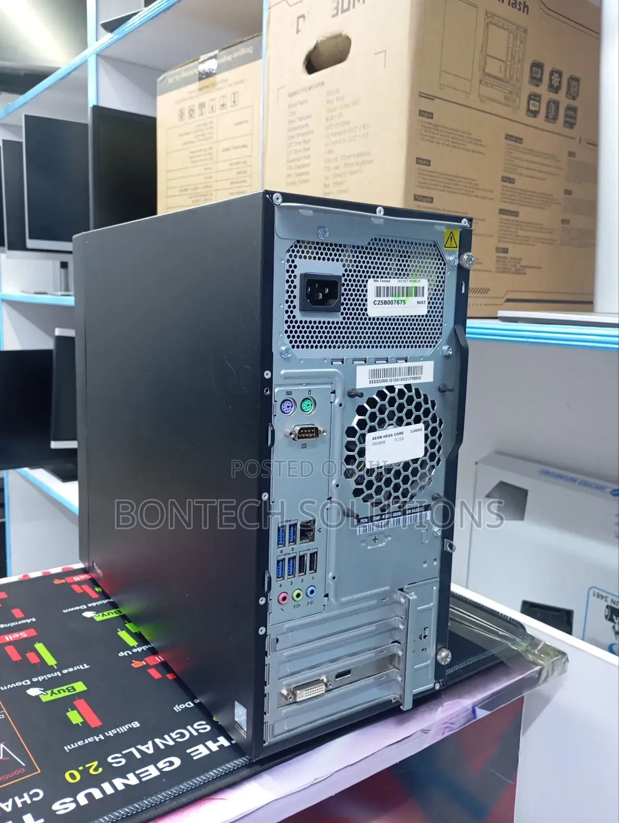 Desktop Computer Lenovo ThinkStation P520 64GB Intel Xeon SSD 512GB