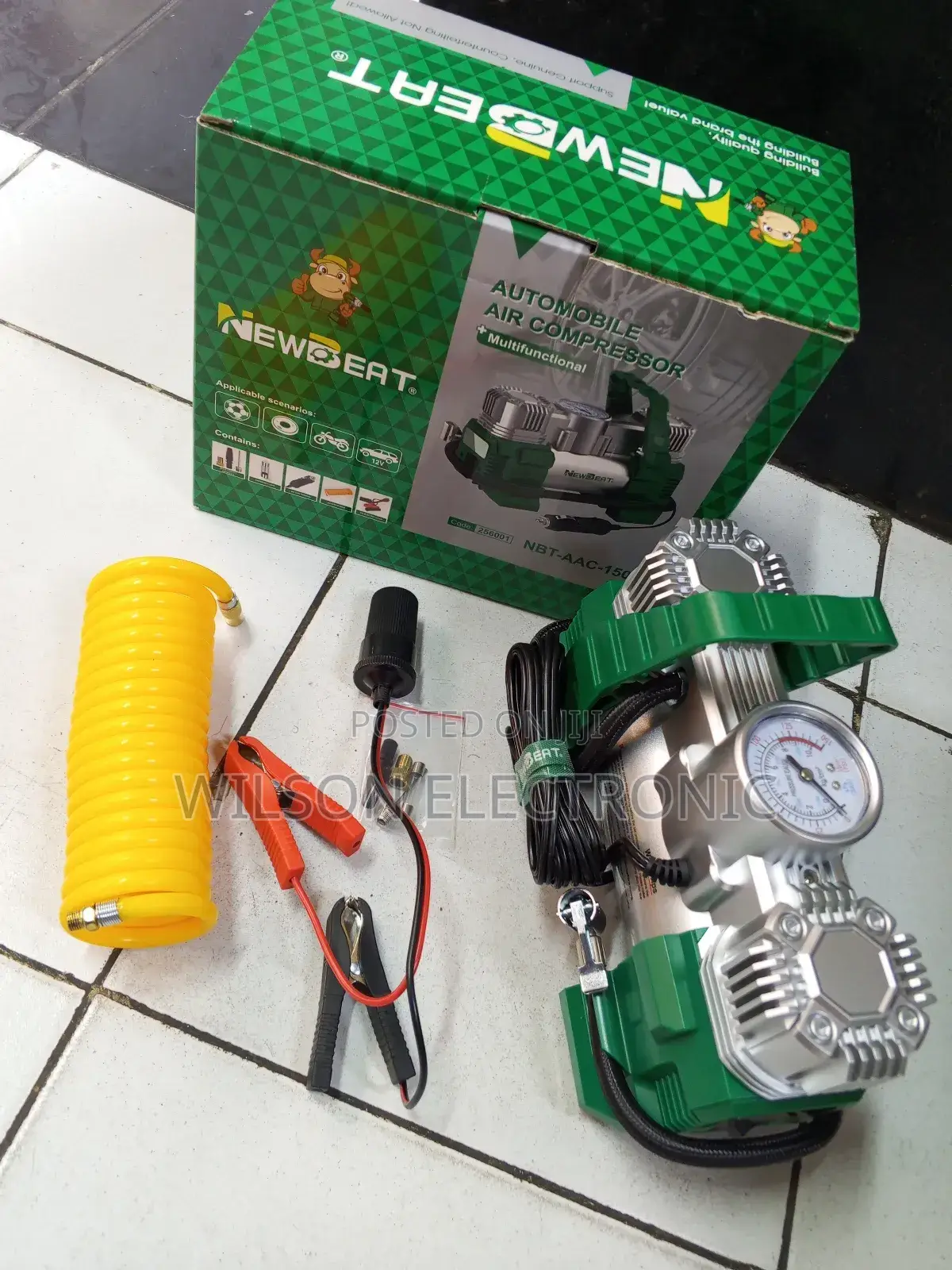 Nwebeat Mobile Air Compressor 120psi. 150w