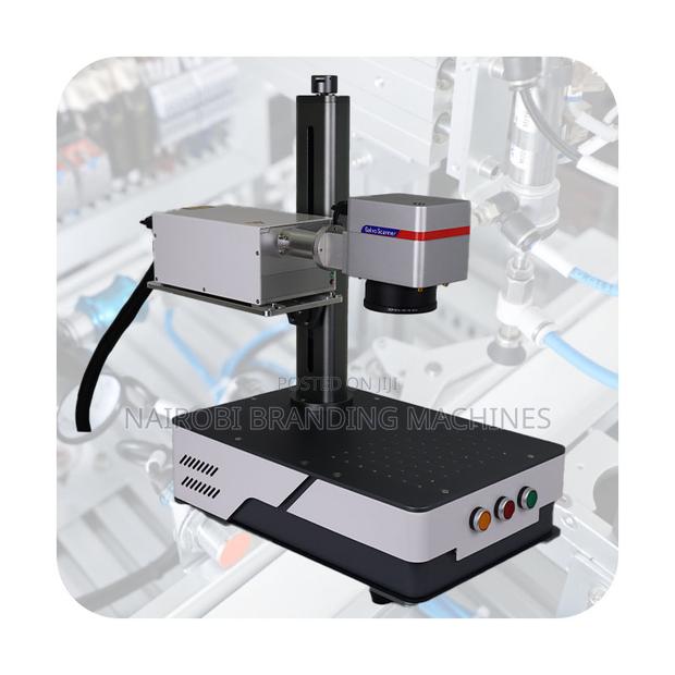 Portable 20w Laser Marking Machine Desktop Mini Fiber Laser