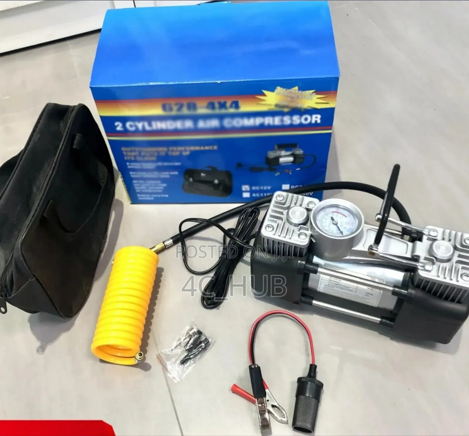 Air Compressor/Tyre Inflator 2-Cylinder