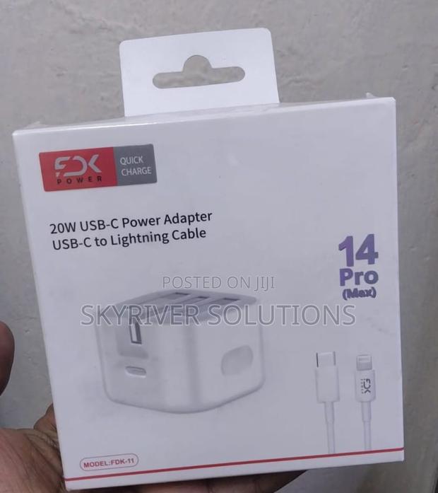 20w Usb-C Power Adapter to Lightning Cable - main view