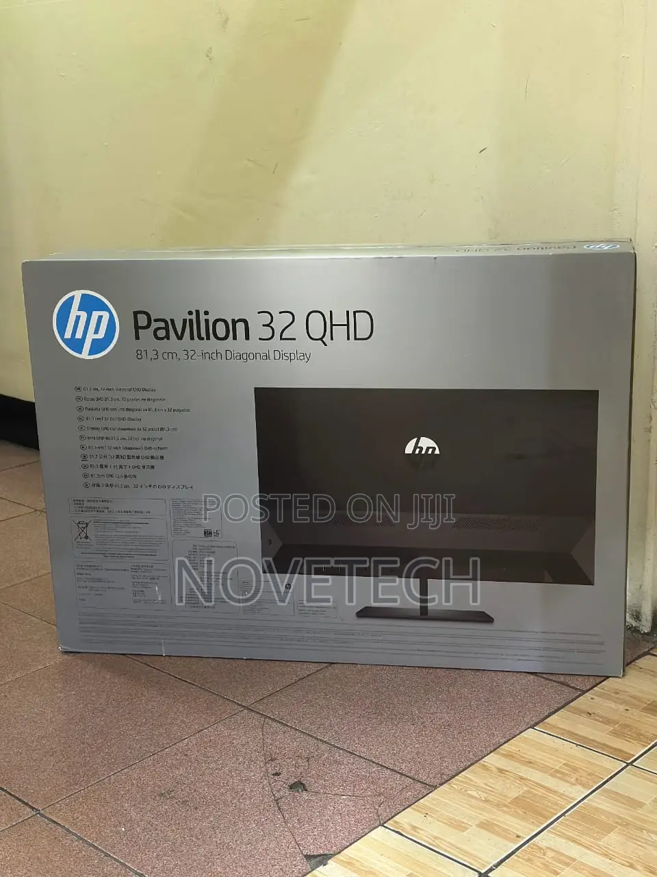 Hp Pavilion 32′′ QHD Led Monitor