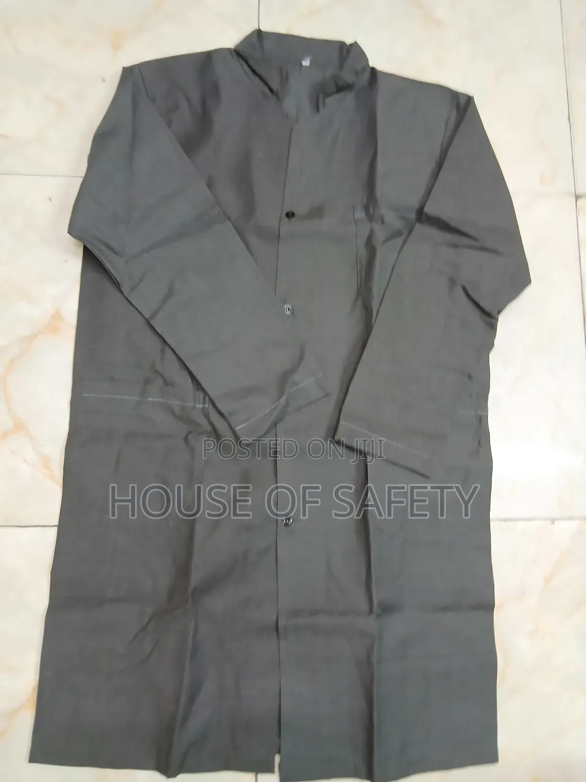 Daek Grey Woven Reinforced Dust Coats