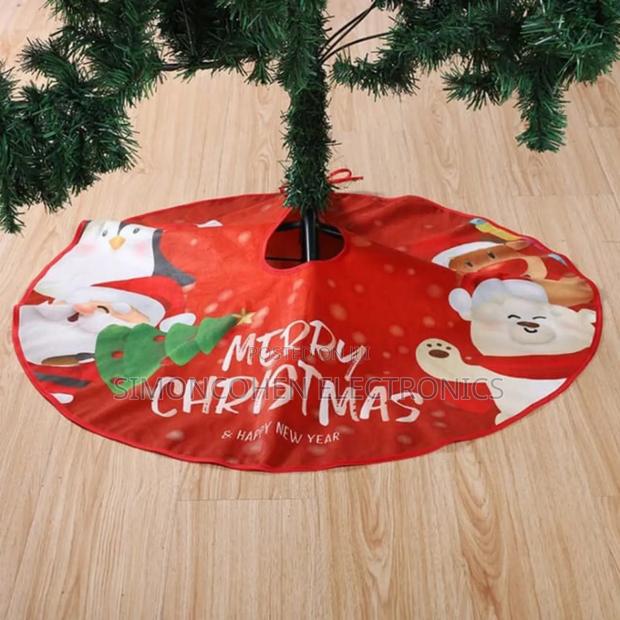 Christmas Tree Coloured Skirt  Decor