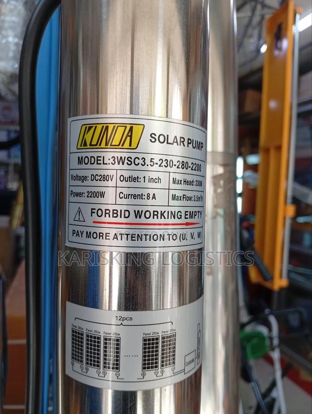 Kunda Solar Submersible Pump - 230m - main view
