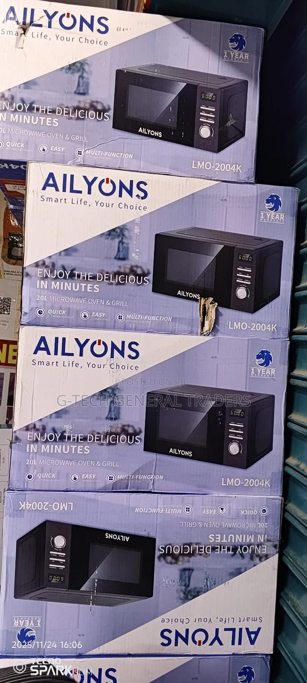 Ailyons Lmo-2004k 20l Digital Microwave With Grill Function - thumbnail 2