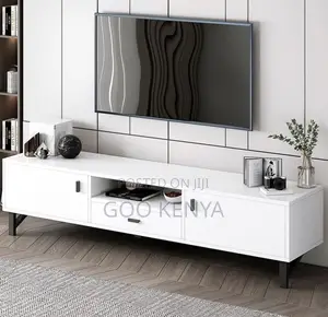 Home Tv Cabinet; Multi-Functional Wooden Tv Console With Showcasetable