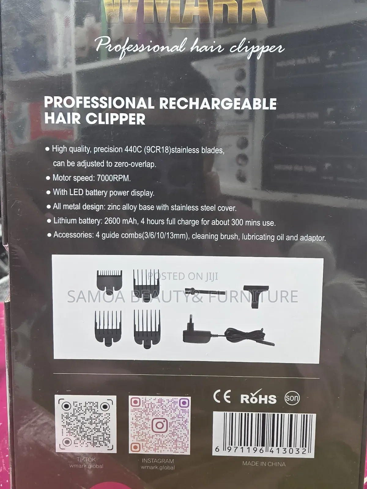 Wmark Rechargable Clipper