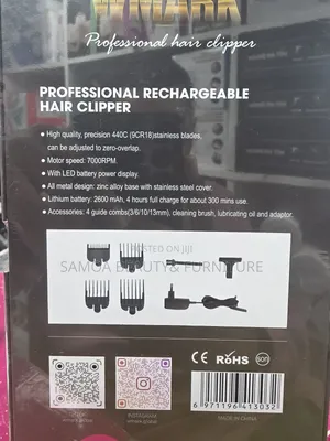 Wmark Rechargable Clipper