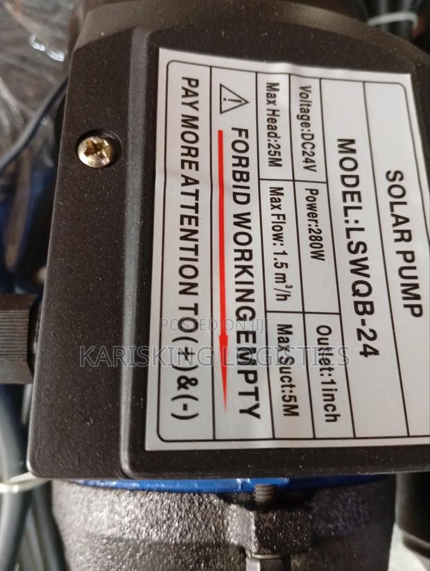 24 Volts Solar Dc Booster Pump - thumbnail 2